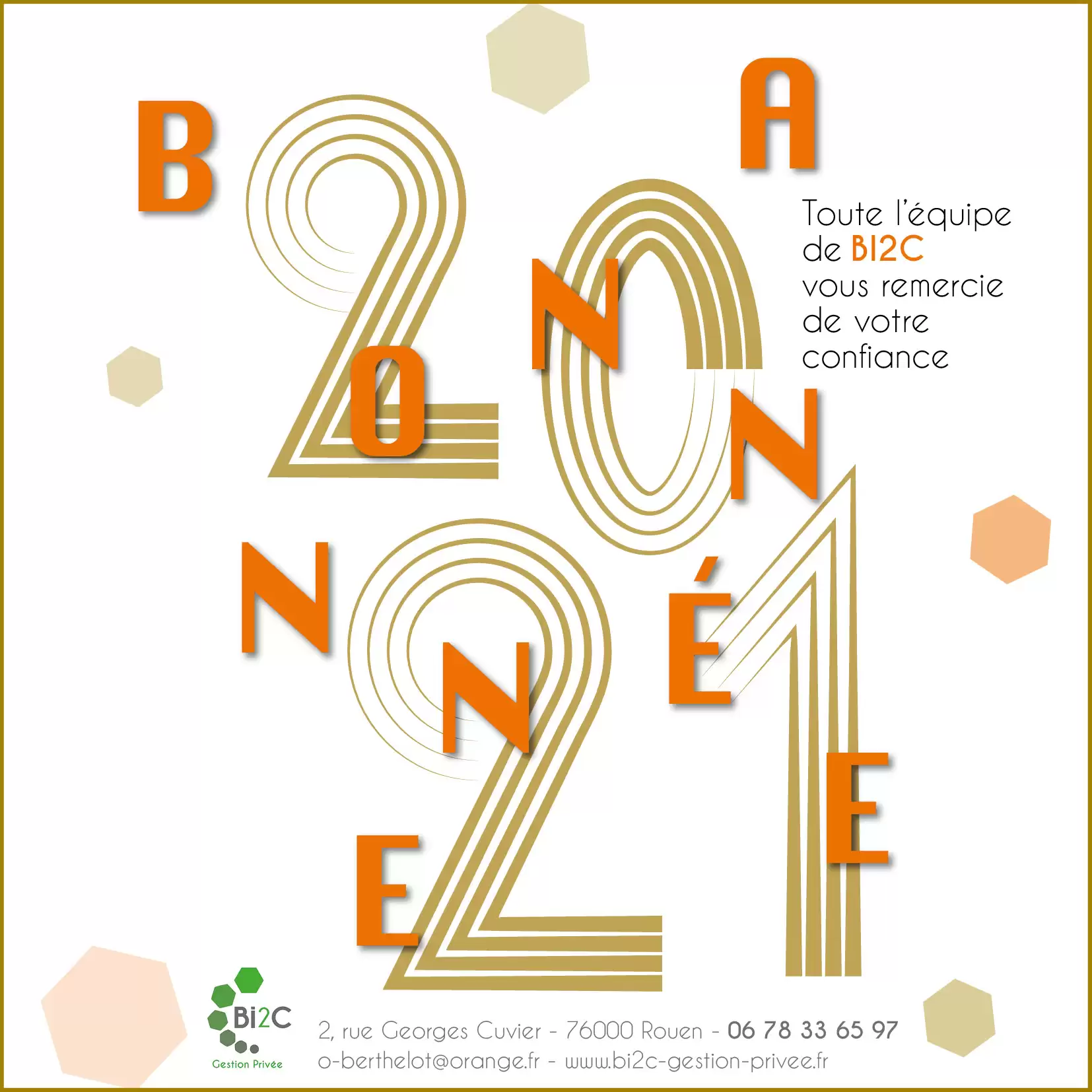 BONNE ANNEE 2021 !!